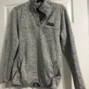 Grey Quarter Zip Pullover